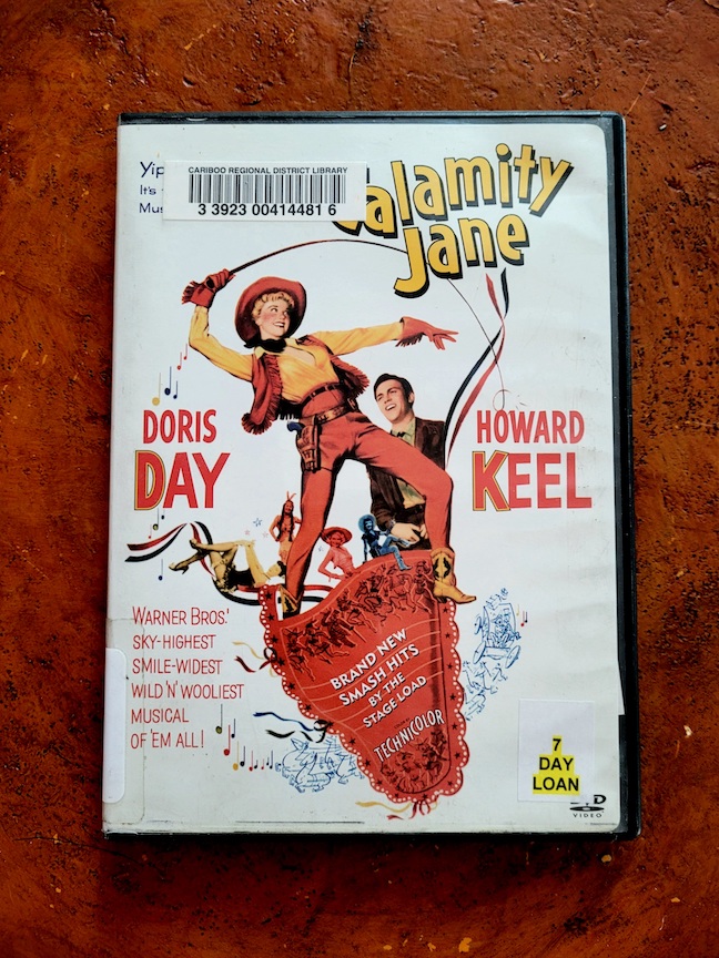 photo of the Calamity Jane DVD