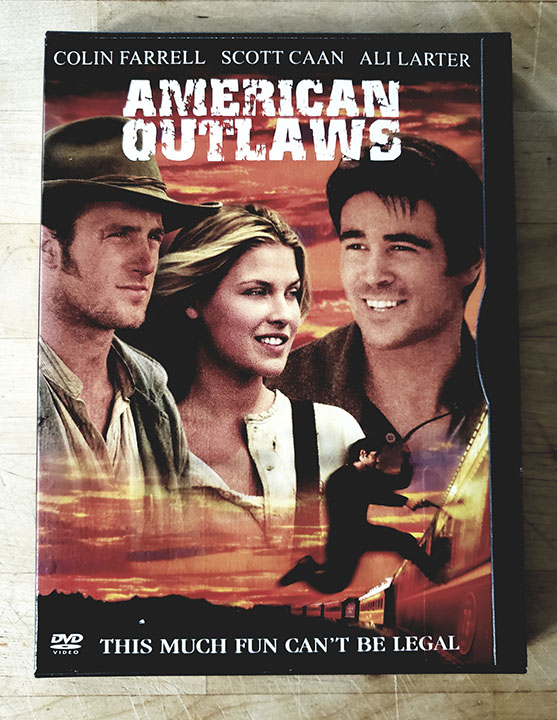 photo of the DVD for American Outlaws