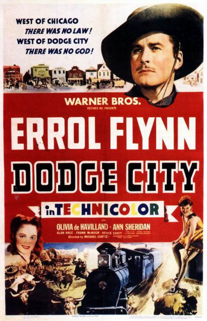 movie poster for Dodge City film