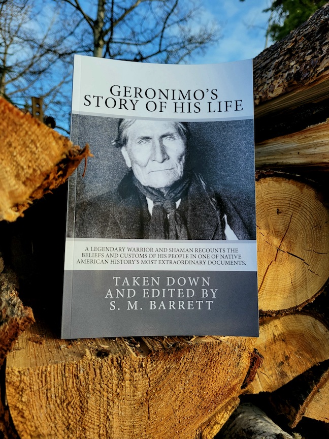 photo of the book Geronimo's Story of his Life