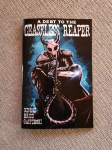 photo of the debt to the ceaseless reaper comic