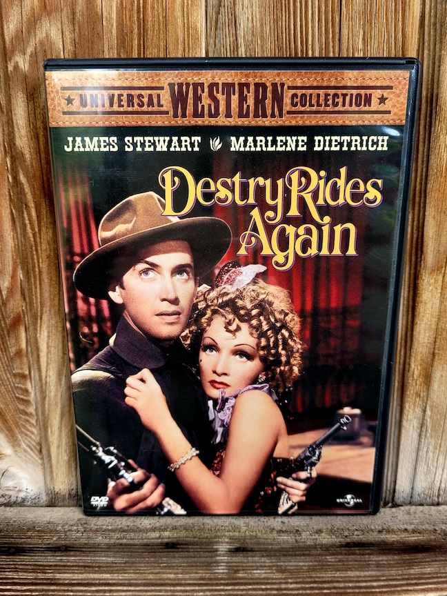 photo of the Destry Rides Again dvd