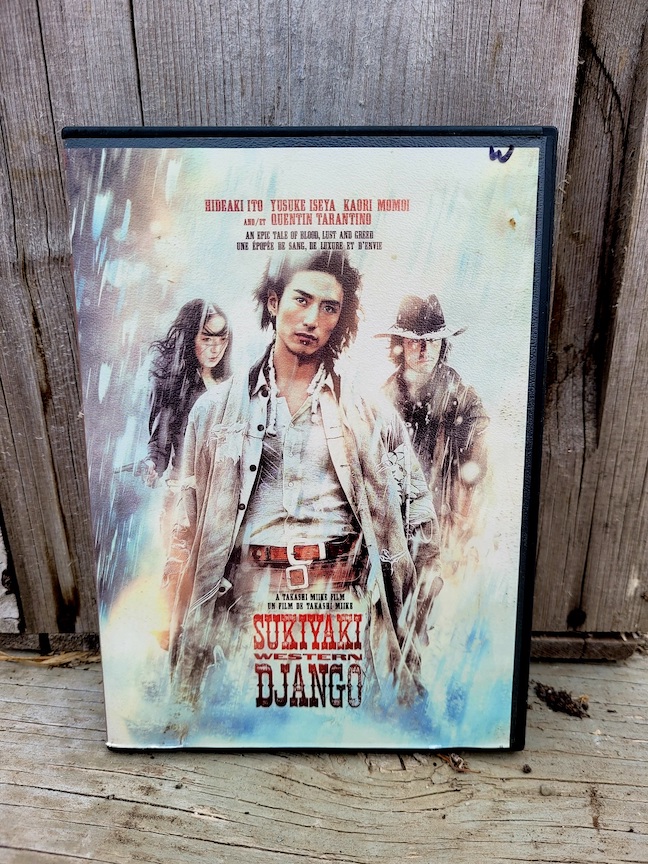 photo of the sukiyaki western Django dvd