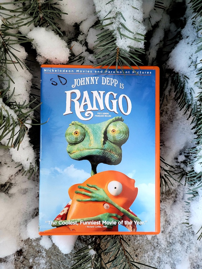 photo of the Rango dvd