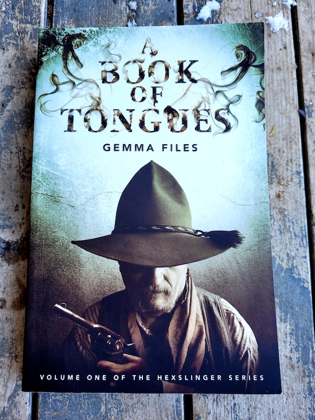 photo of the novel A Book of Tongues