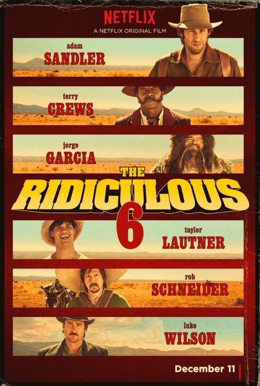 photo of the movie poster for The Ridiculous 6