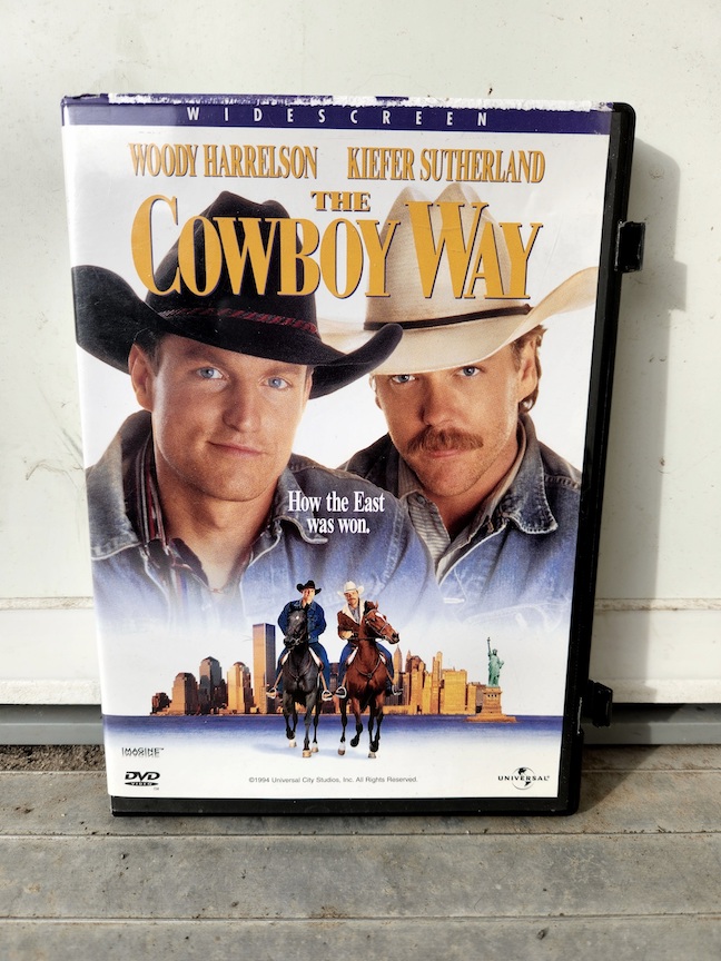 photo of the Cowboy Way DVD