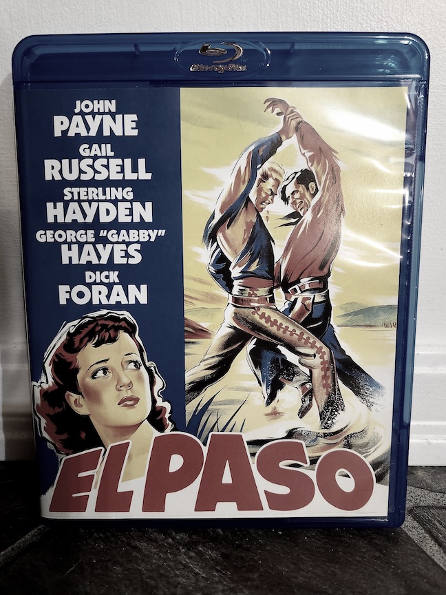 photo of the El Paso blu-ray dvd