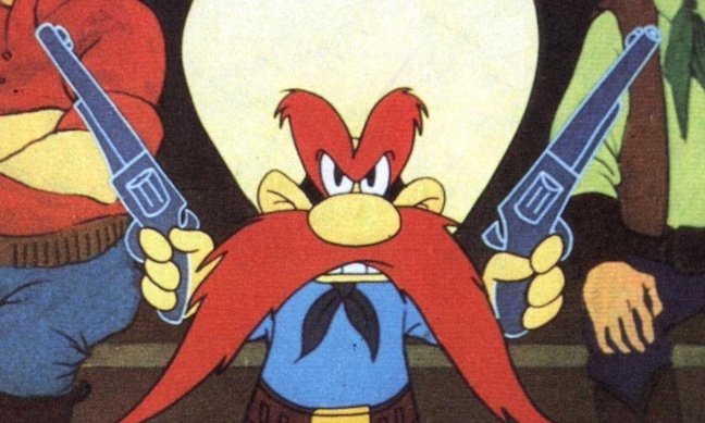 screenshot of a yosemite sam cartoon