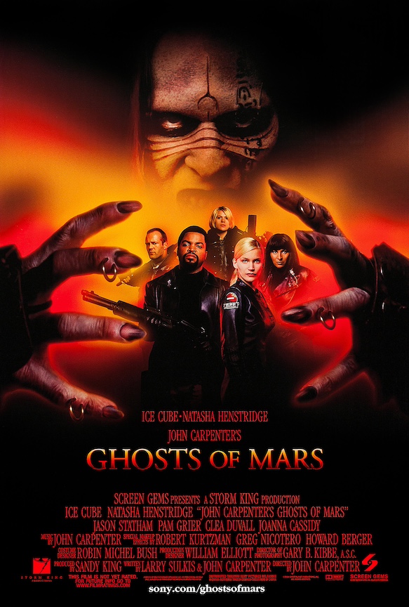 the ghosts of mars movie poster