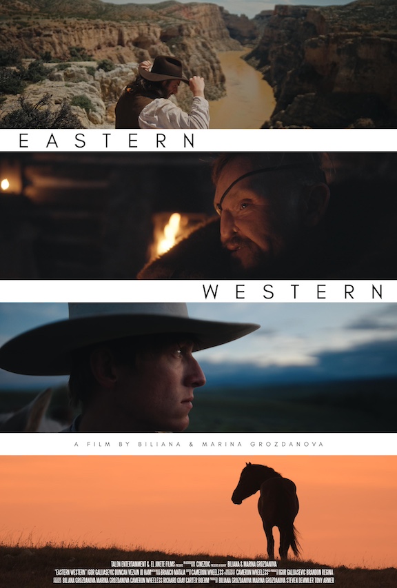a promotional poster for Eastern Western